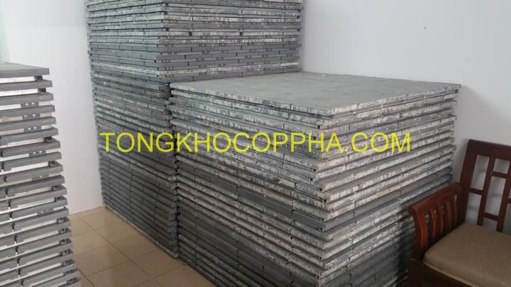 BÁN CỐP PHA ĐÃ QUA SỬ DỤNG - CỐP PHA SÀN NHỰA KHUNG THÉP SPAN