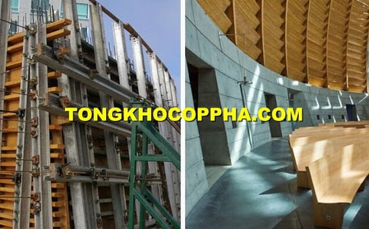 CỐP PHA TRANG TRÍ BẰNG KIM LOẠI