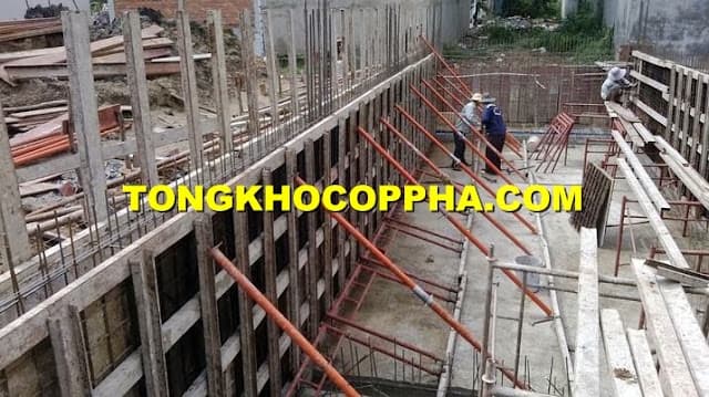 CÔNG TÁC CỐP PHA