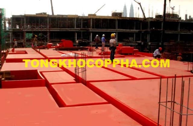 CÔNG NGHỆ LẮP GHÉP VÀ THÁO DỠ CỐP PHA SÀN BẰNG CẨU